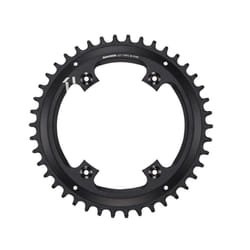 SRAM Chain Ring X-Sync 11 Speed Apex1 Asy MMetric 110 BCD Alumblack BB30 Or GXP - 42T, Black