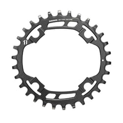 SRAM Chain Ring X-Sync 11 Speed Apex1 Asy MMetric 110 BCD Alumblack BB30 Or GXP - 44T, Black