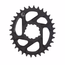 SRAM Chain Ring X-Sync 2 Ovel Direct Mount 6 MM Offset Alum Eagle - 32T, Black