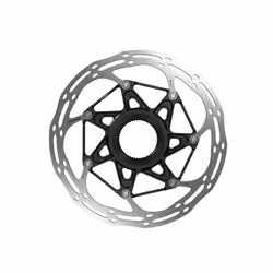 SRAM Rotor Centerline 2 Piece Centerlock - Rounded - 140 MM, Black