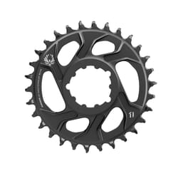 SRAM Chain Ring X-Sync 2 Direct Mount 6 MM Offset Cold Forged Aluminum - 30T, Black