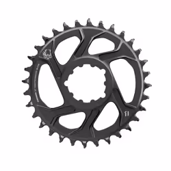 SRAM Chain Ring X-Sync 2 Direct Mount 3 MM Offset Boost Cold Forged Alum - 32T, Black