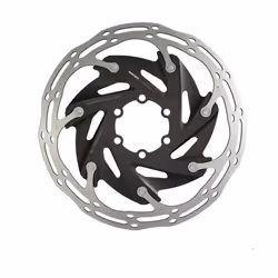 SRAM Rotor Centerline X Road With Stainless Steel Rounded - 2 Piece - 140 MM, Black