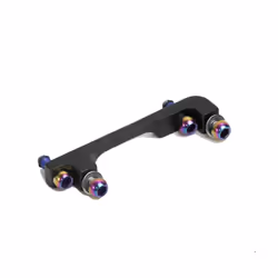 SRAM Post Bracket Front 200 / Rear 180 With Bracket & Stainless Rainbow Bolts Standard Mount