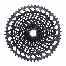 SRAM CS-XG-1295-B1, Bicycle cassette, Mountain bicycle, Black, 10-52t:10,12,14,16,18,21,24,28,32,36,42,52, 350 g