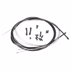 SRAM Slickwire Road And MTB Shift Cable Kit 4 MM 2X 2300 MM 1.1 MM Coated Cables / 4 MM Nylon Braided Housing / Ferrules / En ...