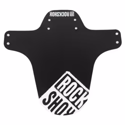 RockShox Universal MTB Fender - One Size, White Distressed Logo Print