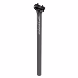 Zipp Seatpost Service Course SL 0 MM Setback 400 MM Length C2 - 25.4 MM, Matt Black Logos