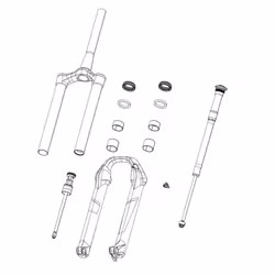 RockShox Knob Kit Compression Damper SID Race Day 2 Remote D1 2 Position Fork