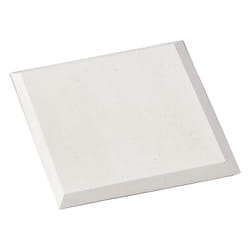 Champion Sports Waffle Bottom Base - Molded Rubber  Suction Bottom Base White