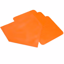 Champion Sports Throwdown Base Set: 4 Baseball & Softball Rubber Throw Down Bases - Training & Practice Equipment Orange 1 ...