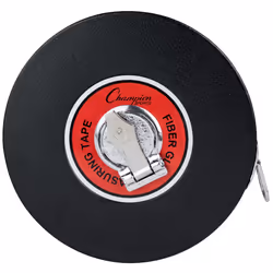 Champion Sports Closed Reel Measure Tape 100 ft 30 m - Sturdy Measuring Tapes with Hand Crank for Track and Field Long Jum ...