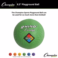 Champion Sports Playground Ball 8 1/2in Green