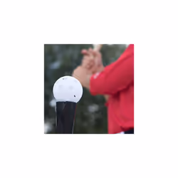 Champion Sports Plastic Baseball  White - One Dozen (12)  9-Inch