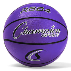 Champion Sports Rubber Intermediate Basketball  Heavy Duty - Pro-Style Basketballs  Premium Basketball Equipment  Indoor Outdoor - Sports Education Su