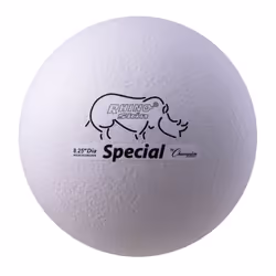 Champion Sports Special Rhino Skin Foam Ball White 8.5 Inch