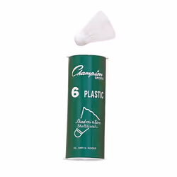 champion Sports Plastic Indoor Shuttlecock