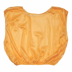 Champion Sports Youth Mesh Practice Scrimmage Vest Gold (Pack of 12)