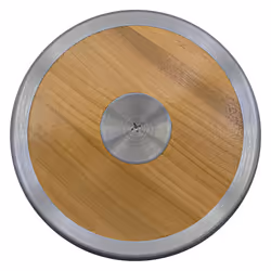 Champion Sports Wood Practice Discus  1.0 kg