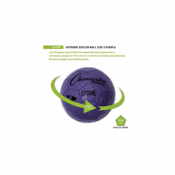 Extreme Series Soccer Ball, Size 3 - Youth League, All Weather, Soft Touch, Maximum Air Retention - Kick Balls for Kids Under 8 - Competitive and Rec