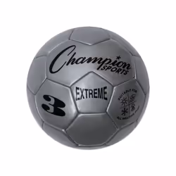 Champion Sports Extreme Series Soccer Ball  Size 3 - Youth League  All Weather  Soft Touch  Maximum Air Retention - Kick Ball ...