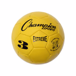 Champion Sports Extreme Series Soccer Ball  Size 3 - Youth League  All Weather  Soft Touch  Maximum Air Retention - Kick Ball ...