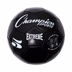 Champion Sports Extreme Series Soccer Ball Size 4 - Youth League All Weather Soft Touch Maximum Air Retention - Kick Ball ...