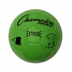 Champion Sports Extreme Series Soccer Ball Size 4 - Youth League All Weather Soft Touch Maximum Air Retention - Kick Ball ...