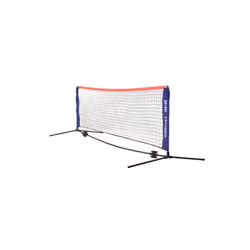 Champion Sports MTNSET Mini Tennis Net Set, Blue & Black