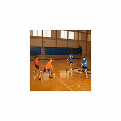 Champion Sports Rhino Skin Dodgeballs (Set of 6  Neon Rainbow  6"""") (RXD6NRSET)  6-Inch
