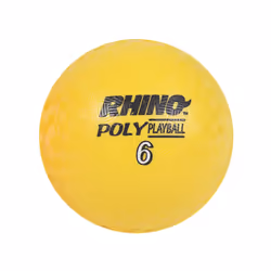 Champion Sports Rhino Poly Playground Ball Set (Multi  6-Inch Diameter)