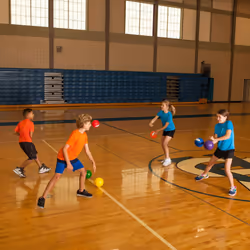 Champion Sports Rhino Skin Dodgeball (Single, Neon Orange, 6")