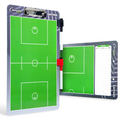 Champion Sports Dry Erase Clipboard for Coaching Lacrosse - Whiteboards for Strategizing  Techniques  Plays - 2-Sided Clipboards with Clip - Front Sid