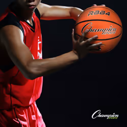 Champion Sports Rubber Intermediate Basketball  Heavy Duty - Pro-Style Basketballs  and Sizes - Premium Basketball Equipment  Indoor Outdoor - Sports