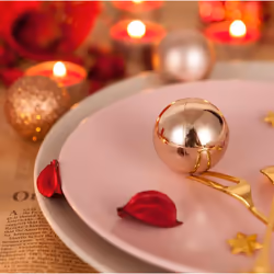 AMS 34ct Christmas Ball Mini Ornaments Party Decorations Shatterproof Festival Pendant Hangings for Xmas Tree Decor(1.57''/40mm Champagne)