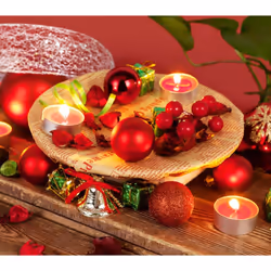 AMS 2.36''/60mm 34ct Christmas Ball Large Ornaments Party Decorations Shatterproof Festival Pendant Hangings for Xmas Tree Decor 60mm, Red
