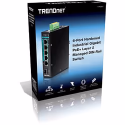 Trendnet TI-PG541i Managed L2+ Gigabit Ethernet (10/100/1000) Power over Ethernet (PoE) Black - Additional view 4