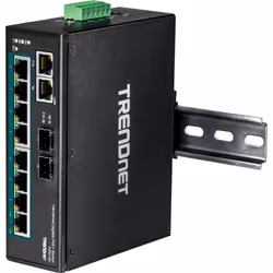 Trendnet TI-PG102 network switch Unmanaged Gigabit Ethernet (10/100/1000) Power over Ethernet (PoE) Black - Additional view 6