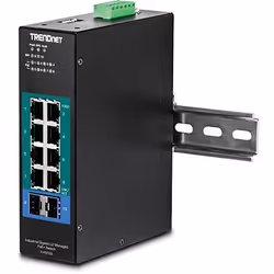 Trendnet TI-PG102I network switch Managed L2 Gigabit Ethernet (10/100/1000) Power over Ethernet (PoE) Black - Additional view 5