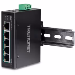 Trendnet TI-PG50 network switch Unmanaged Gigabit Ethernet (10/100/1000) Power over Ethernet (PoE) Black - Additional view 6