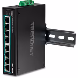 Trendnet TI-PE80 network switch Unmanaged Fast Ethernet (10/100) Power over Ethernet (PoE) Black - Additional view 7