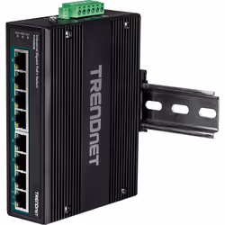 Trendnet TI-PG80B network switch Gigabit Ethernet (10/100/1000) Power over Ethernet (PoE) Black - Additional view 6