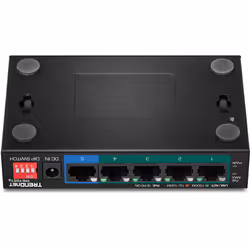 Trendnet TPE-TG51G network switch Gigabit Ethernet (10/100/1000) Power over Ethernet (PoE) Black - Additional view 5