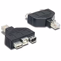Trendnet USB & FireWire adapter for TC-NT2, Black