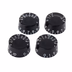 Gibson Speed Knobs - 4 Pack  Black