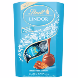 NEW Lindt Lindor Milk Chocolate Salted Caramel Chocolate 24H DELIVERY!