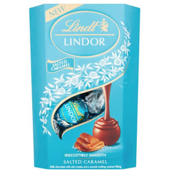 NEW Lindt Lindor Milk Chocolate Salted Caramel Chocolate 24H DELIVERY!