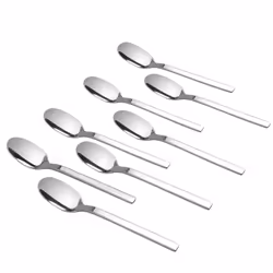 Doryh Stainless Steel Espresso Spoons Mini Coffee Spoons 16 Pieces