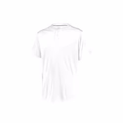 Russell 3R7X2B.WHI.XL Youth Performance Two-Button Solid Jersey, White - Extra Large