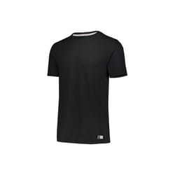 Russell 64STTM.BLK.2XL Adult Essential T-Shirt, Black - 2XL